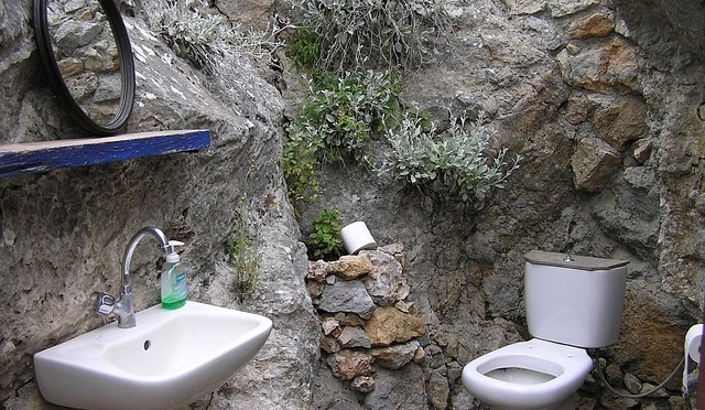 Bathroom toilets